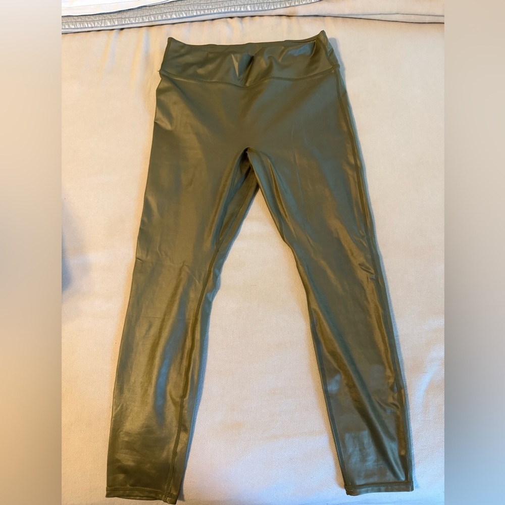 Women Fabletics Olive Green Leggings
